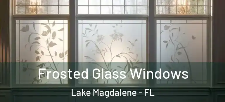  Frosted Glass Windows Lake Magdalene - FL