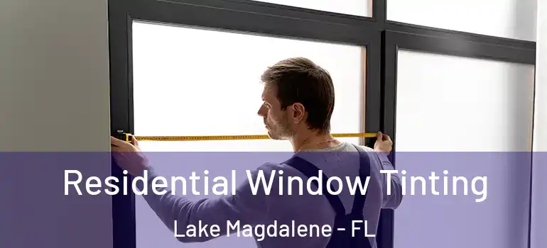  Residential Window Tinting Lake Magdalene - FL