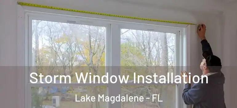  Storm Window Installation Lake Magdalene - FL