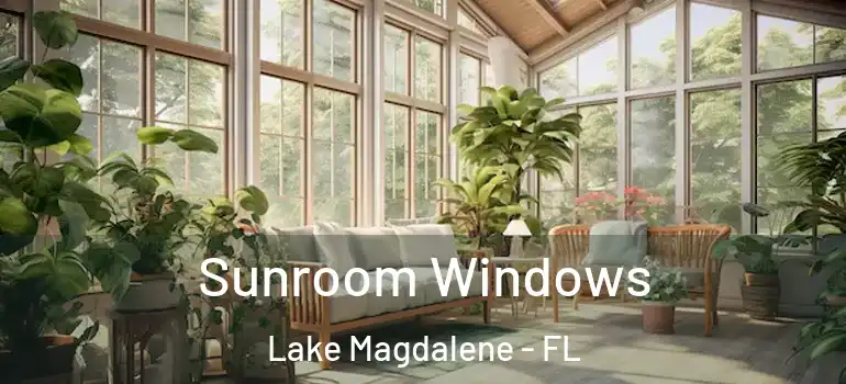  Sunroom Windows Lake Magdalene - FL